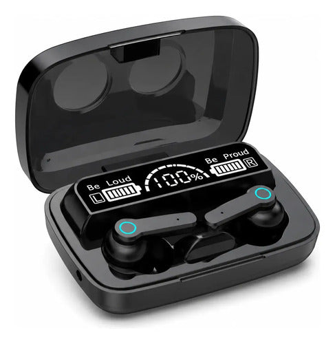 Auriculares Inalámbricos M19 Bluetooth TWS Gamer con Estuche de Carga y Pantalla LED