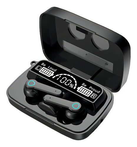 Auriculares Inalámbricos M19 Bluetooth TWS Gamer con Estuche de Carga y Pantalla LED