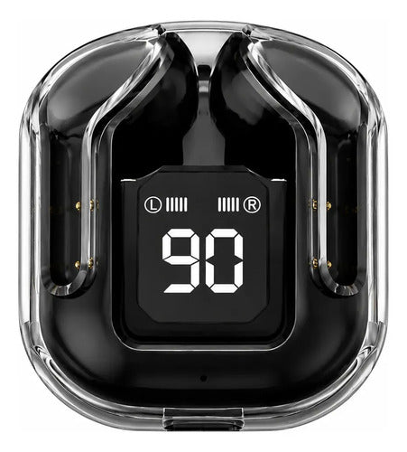 Auriculares Ultrapods Max Bluetooth 5.3 TWS Micrófono Cancelación De Ruido In-ear Negro